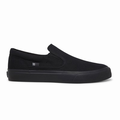 DC Trase Slip Ons Férfi Tornacipő Fekete (FOQX01457)